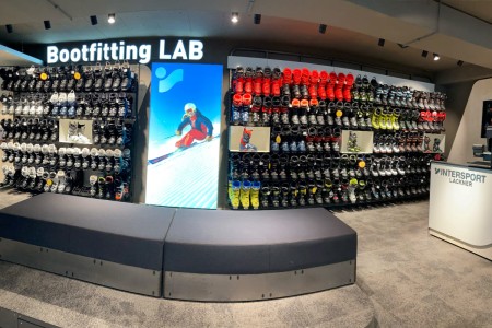 Der Bott-Fitting-Bereich bei Intersport Lackner