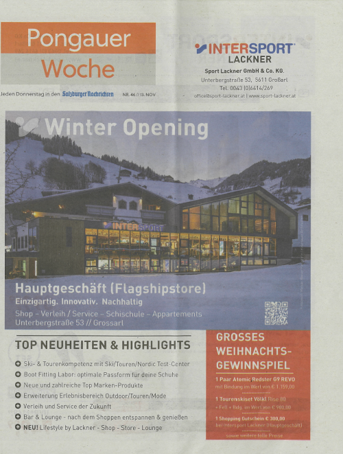 13.11.2025 ➡️ Pongauer Nachrichten