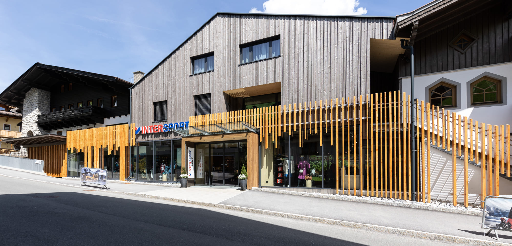 Eingang Straße