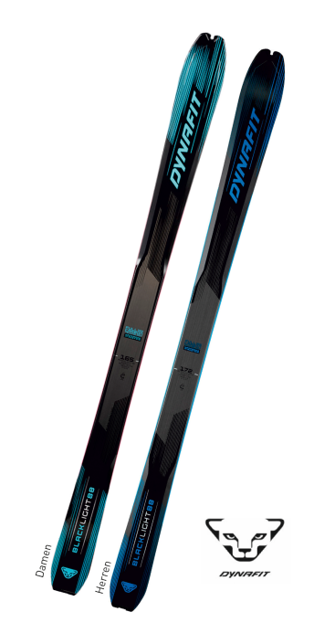 Da./Hr. Tourenski "Backland 88" mit "Alpinist 10" Bindung + Felle