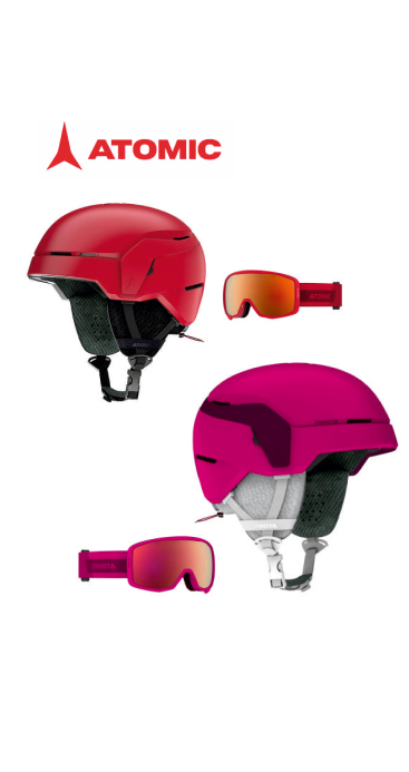 Kd. Skihelm + Brille "Count JR"