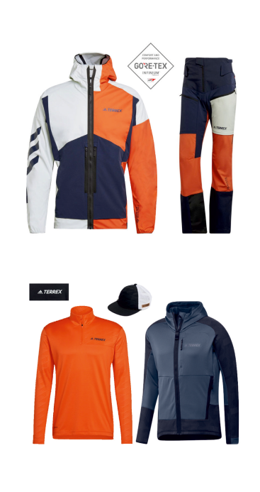 Tourenkleidung für Herren