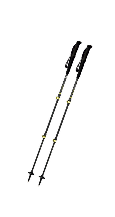 Erw. Trekkingstöcke 3teilig "Carbon Light QL"